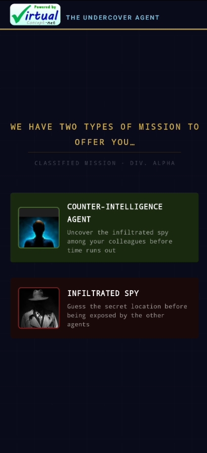 The Undercover Agent — interrogation